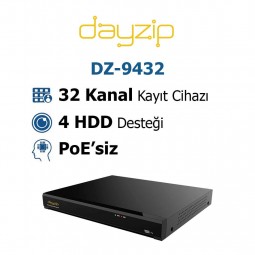 Dayzip DZ-9432 32 Kanal Nvr Kayit Cihazi